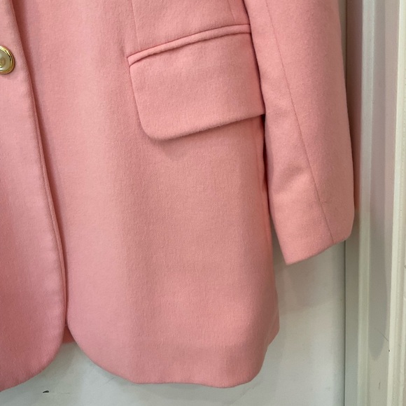 Escada Blazer, Soft Peach Pink, Angora Wool, Size 6 / 38, Great Condition! - Picture 5 of 15